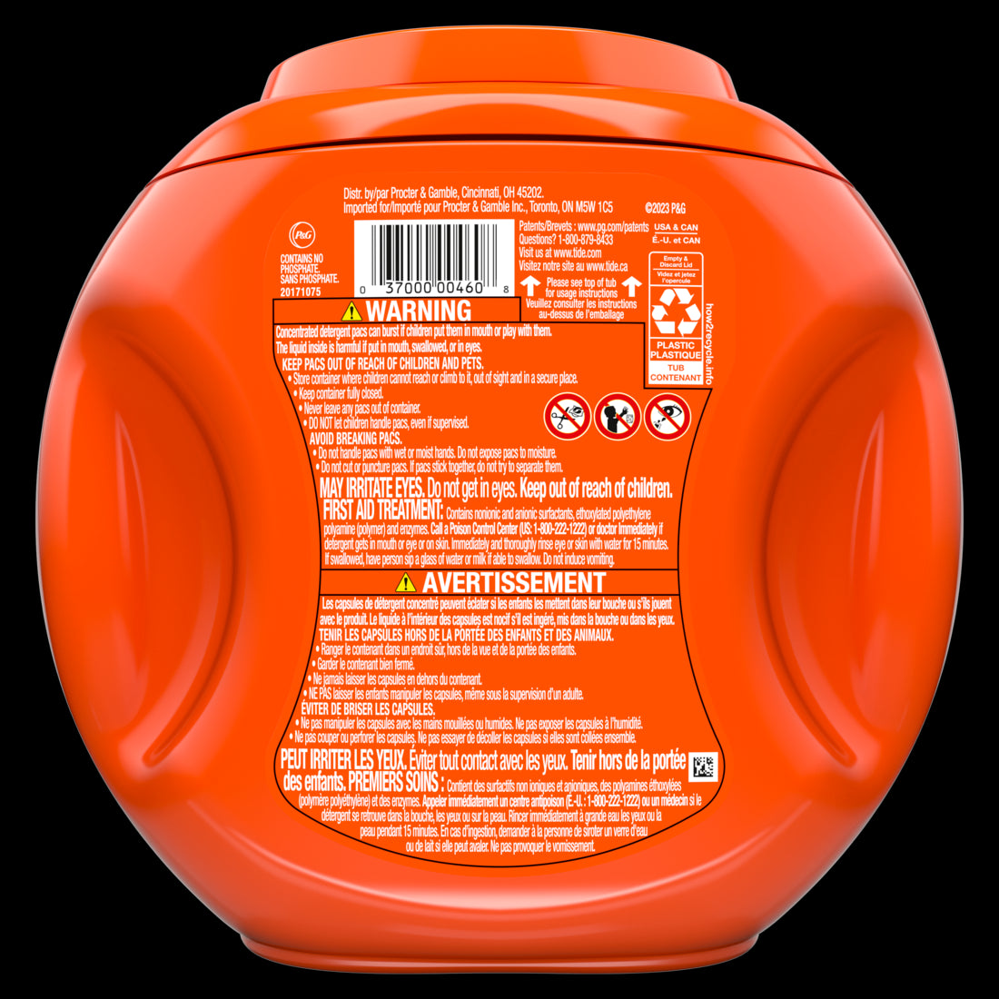 Tide PODS Laundry Detergent Soap Pacs HE Compatible Powerful 3-in-1 Clean in one Step Clean Breeze Scent - 57ct/4pk
