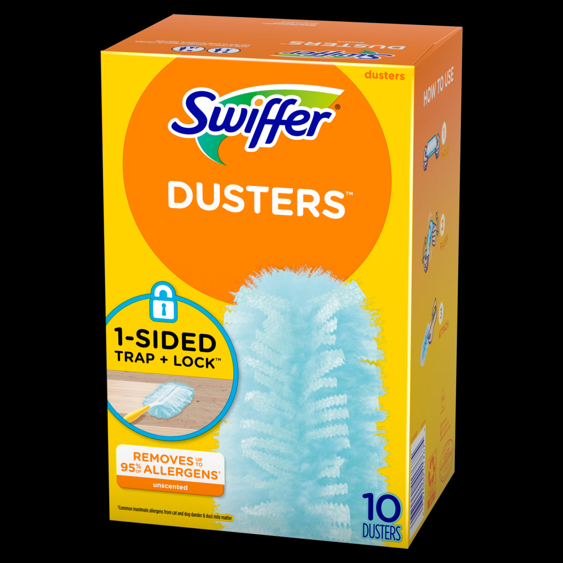 Swiffer Dusters Refill for Cleaning Feather & Microfiber Duster Alternative Unscented - 10ct/4pk