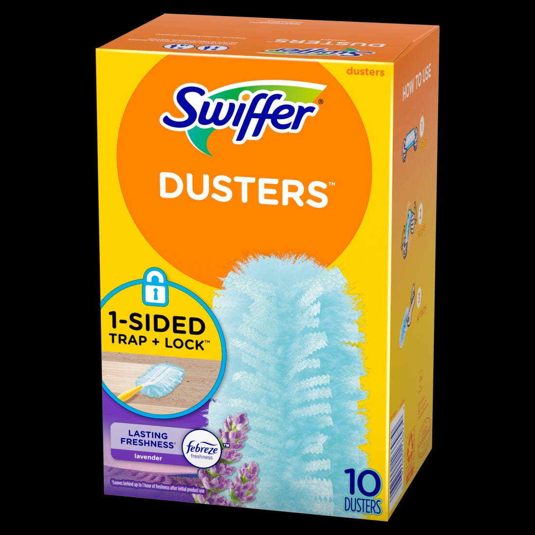 Swiffer Dusters Refill for Cleaning Feather & Microfiber Duster Alternative Lavender - 10ct/4pk