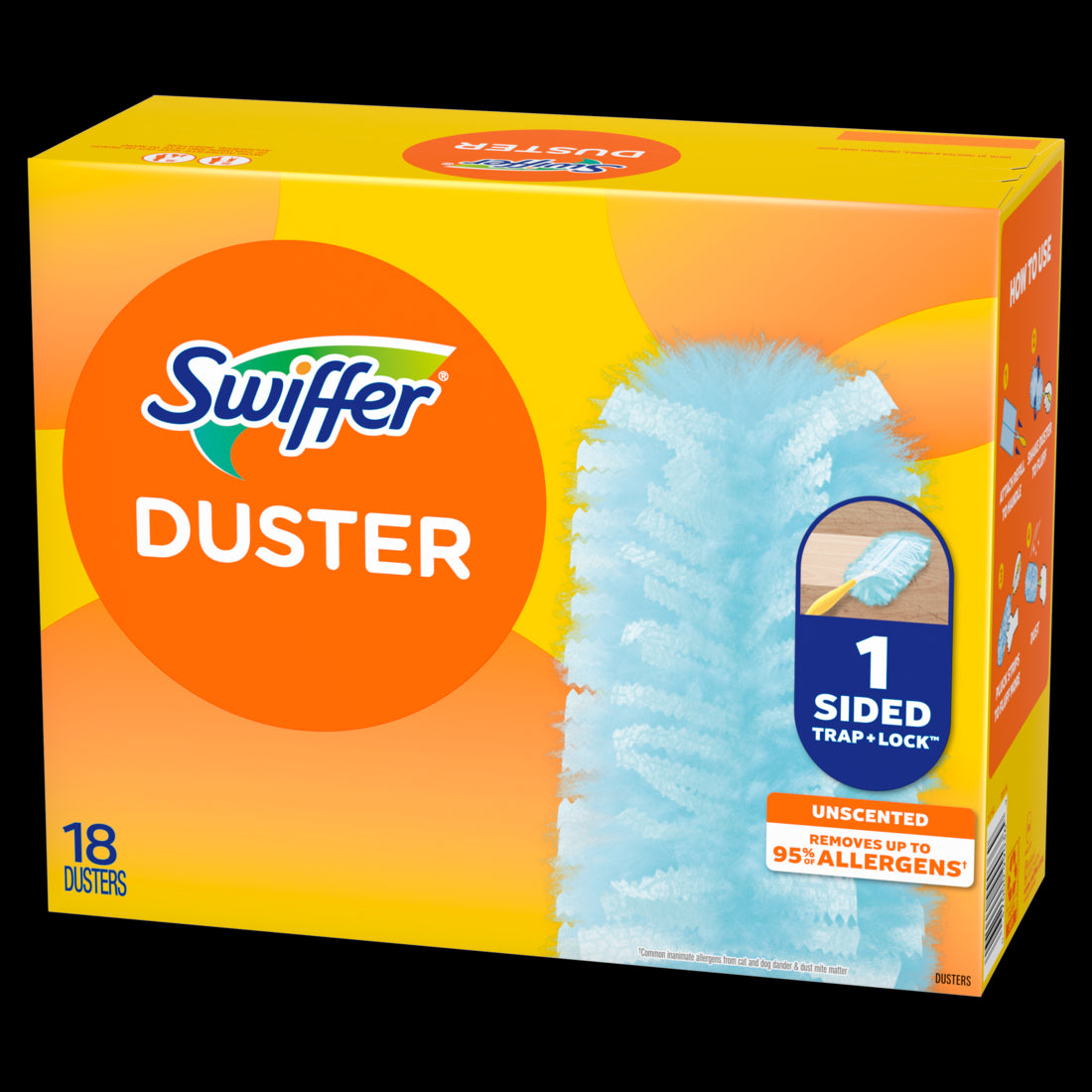 Swiffer Dusters Refill for Cleaning Feather & Microfiber Duster Alternative Unscented - 18ct/4pk