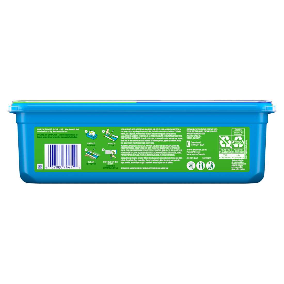 Swiffer Sweep + Mop XL Wet Pads Refill Floor Cleaner Cleaning Cloths Fresh Scent - 12ct/6pk