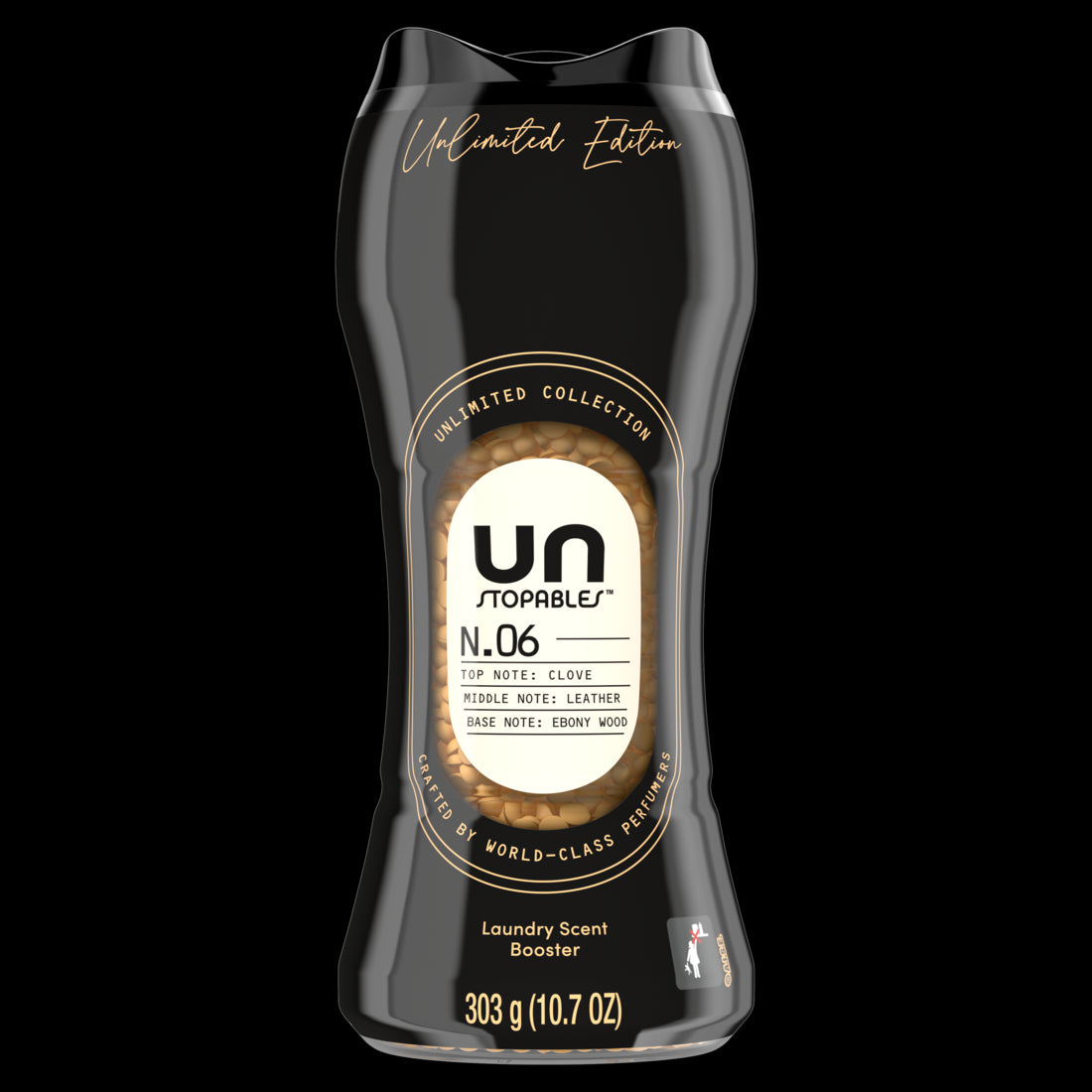 Downy Unstopables Unlimited Collection In-Wash Laundry Scent Booster Beads No. 06 Fine Fragrance Long-Lasting Fresh Scent Beads - 10.7oz/4pk