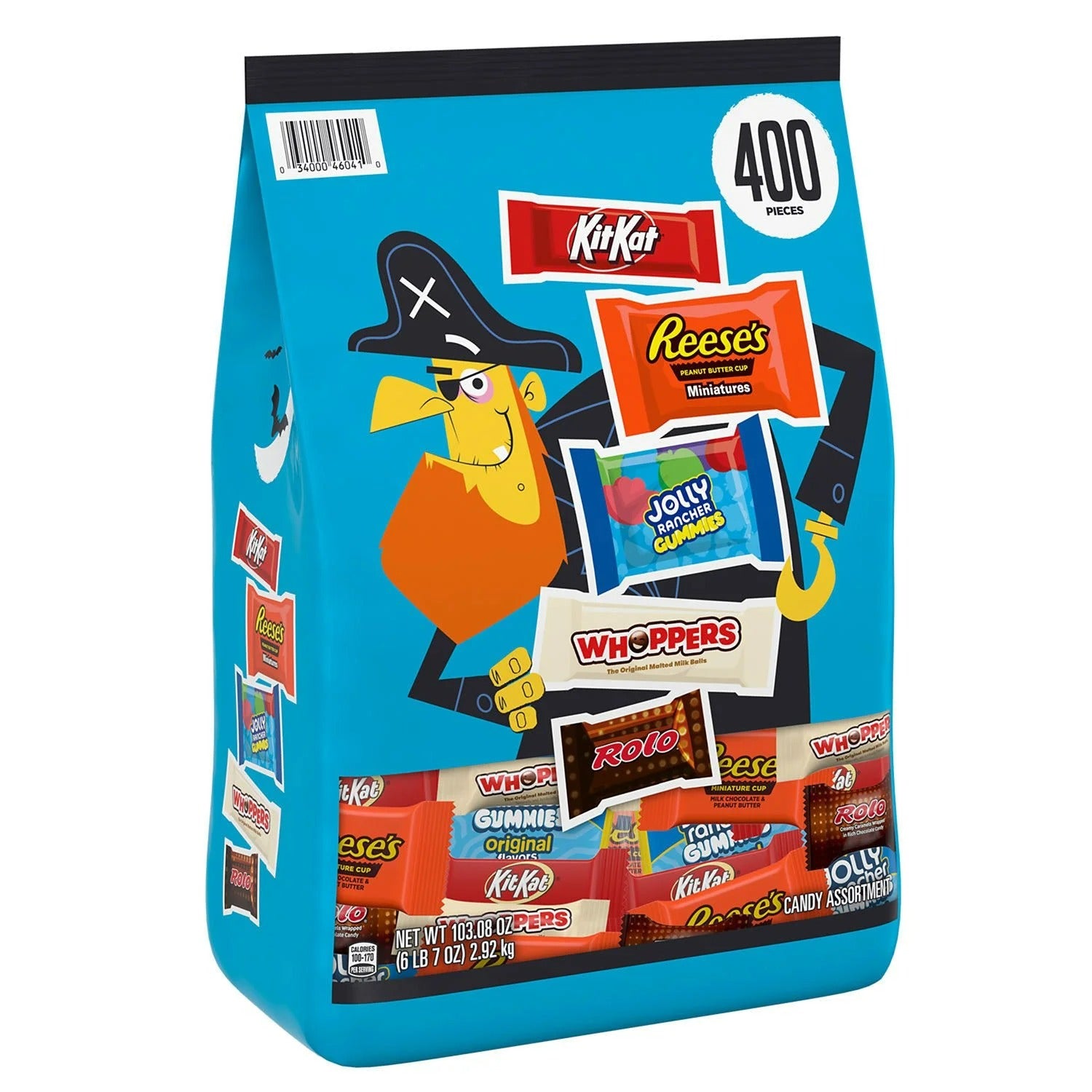 HERSHEY'S Variety Pack Halloween Candy - 400ct/1pk