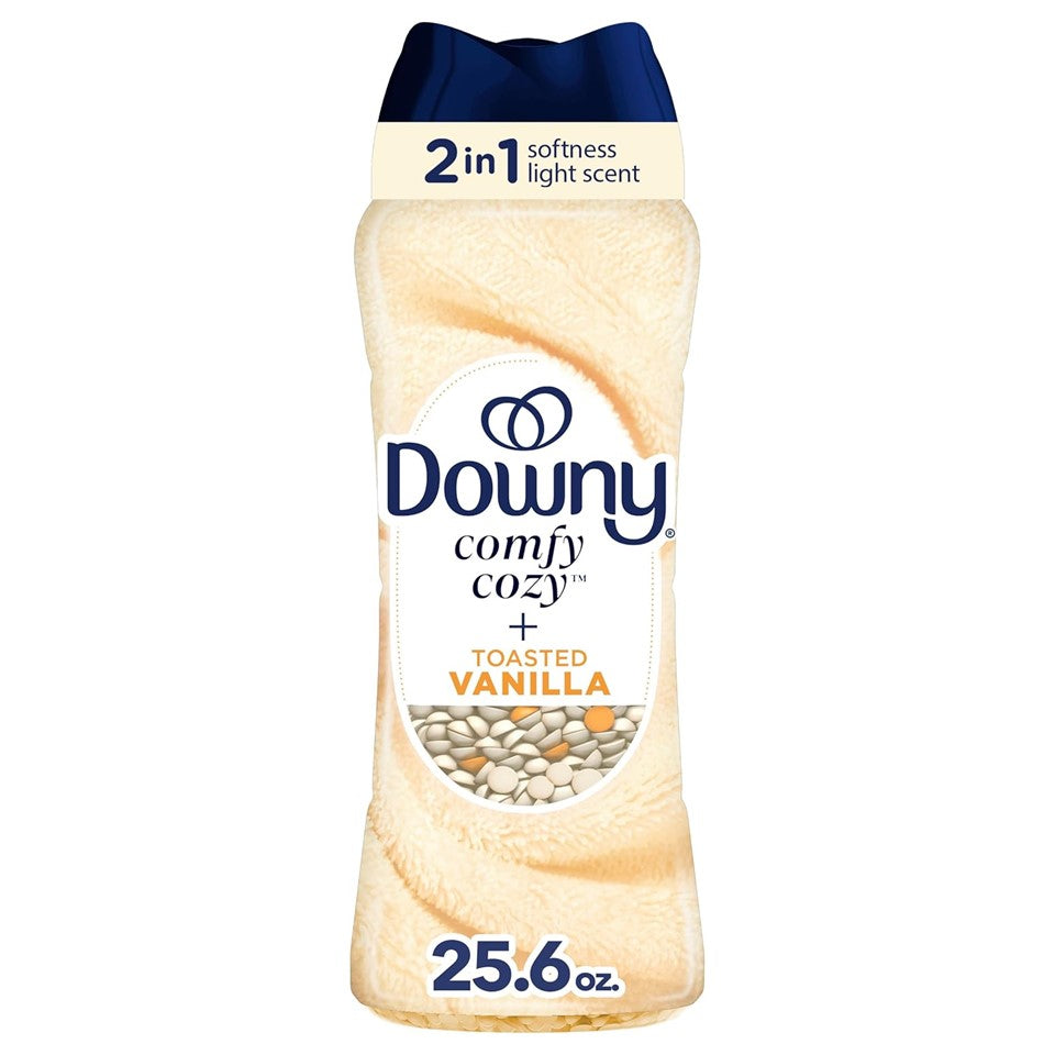 Downy Comfy Cozy Toasted Vanilla Scent - 25.6oz/4pk
