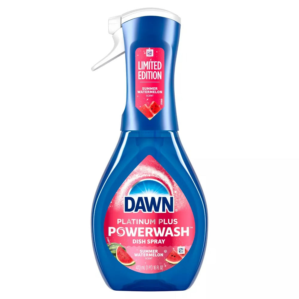 Dawn Summer Watermelon Platinum Powerwash Spray Starter Kit - 16oz/6pk