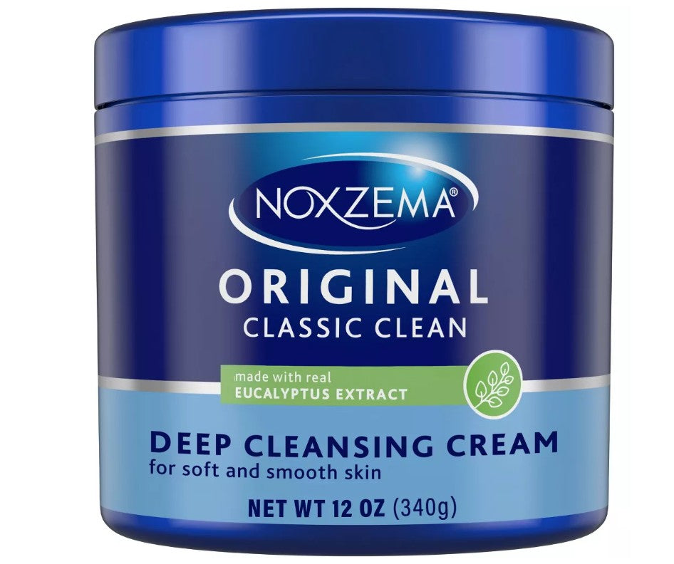 Noxzema Classic Clean Original Deep Cleansing Cream Jar- 12oz/6pk