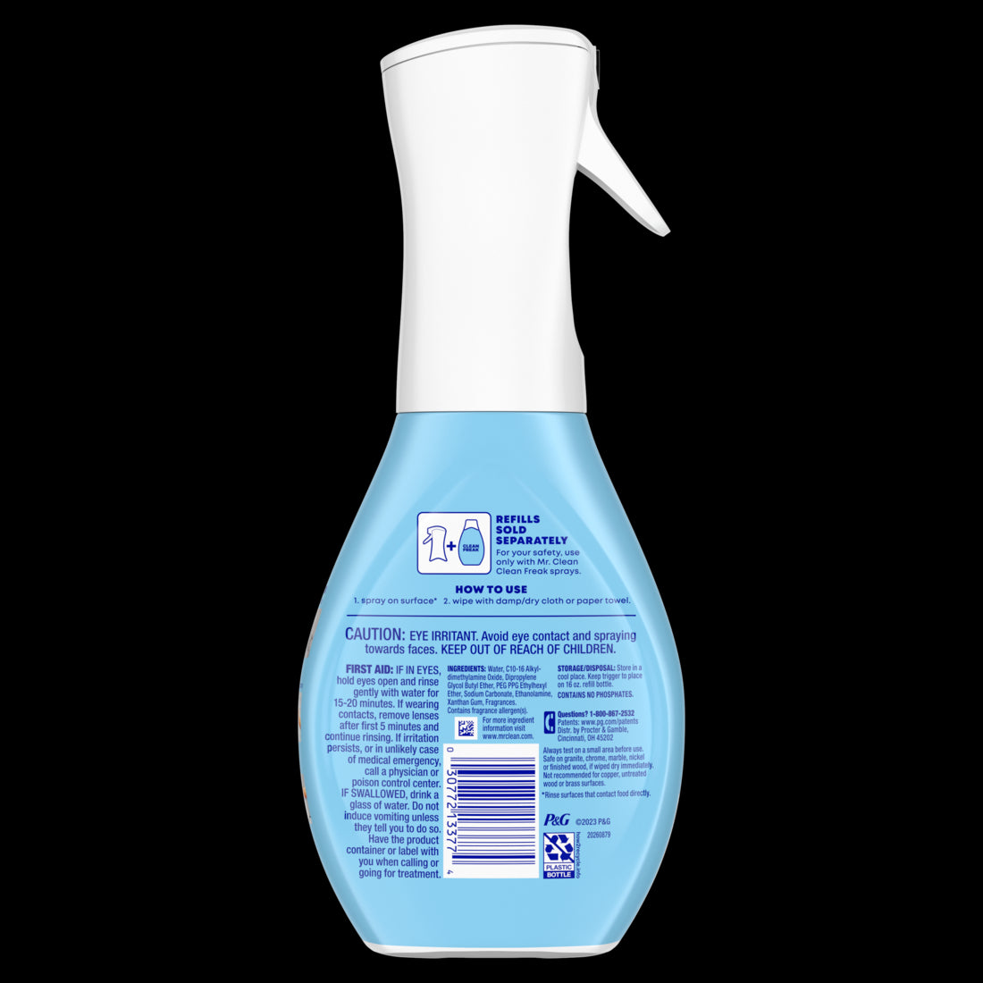 Mr. Clean Clean Freak All Purpose Cleaner Spray Multi-Surface Cleaning Grapefruit Scent- 16oz/6pk