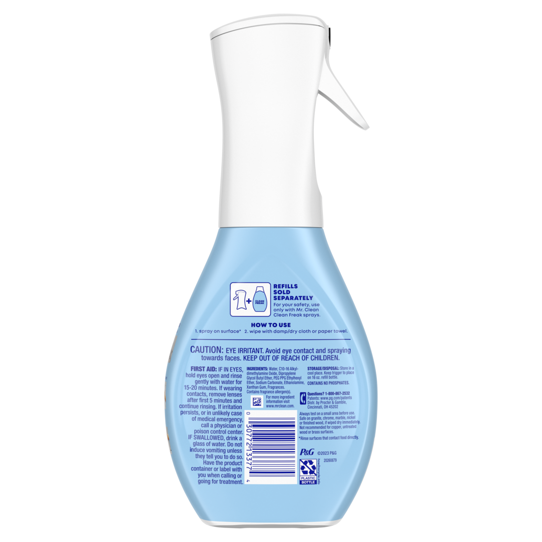 Mr. Clean Clean Freak All Purpose Cleaner Spray Multi-Surface Cleaning Grapefruit Scent - 16oz/6pk