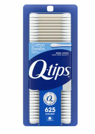 Q-tips Cotton Swabs - 625ct/12pk