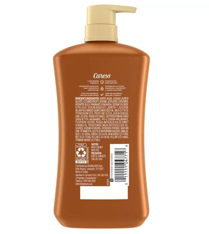 Caress Shea Butter & Brown Sugar Body Wash - 30oz/4pk