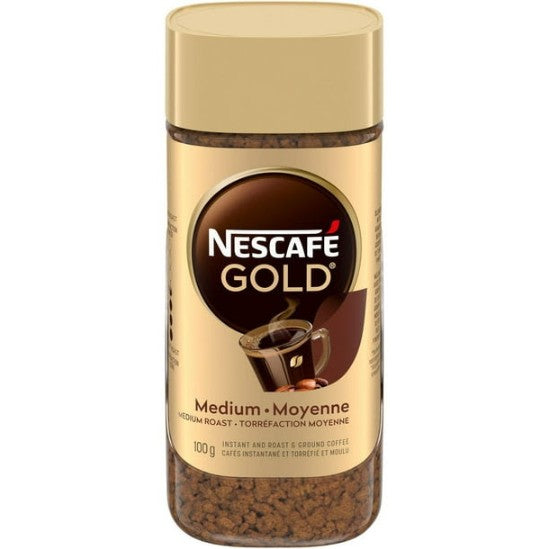 Nescafe Gold Medium Roast - 100g/6pk