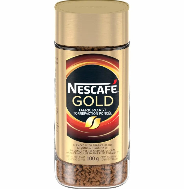Nescafe Gold Dark Roast - 100g/6pk