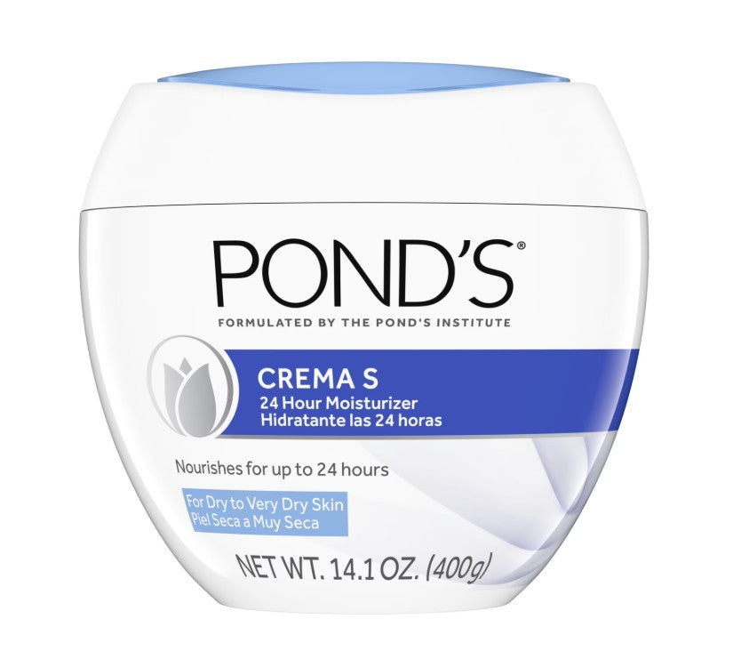Pond's Crema S - Moisturizing Face Cream - 14.1oz/3pk