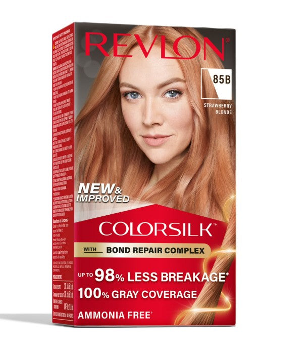 Revlon Colorsilk Hair Color #85B Strawberry Blonde - 1ct/3pk