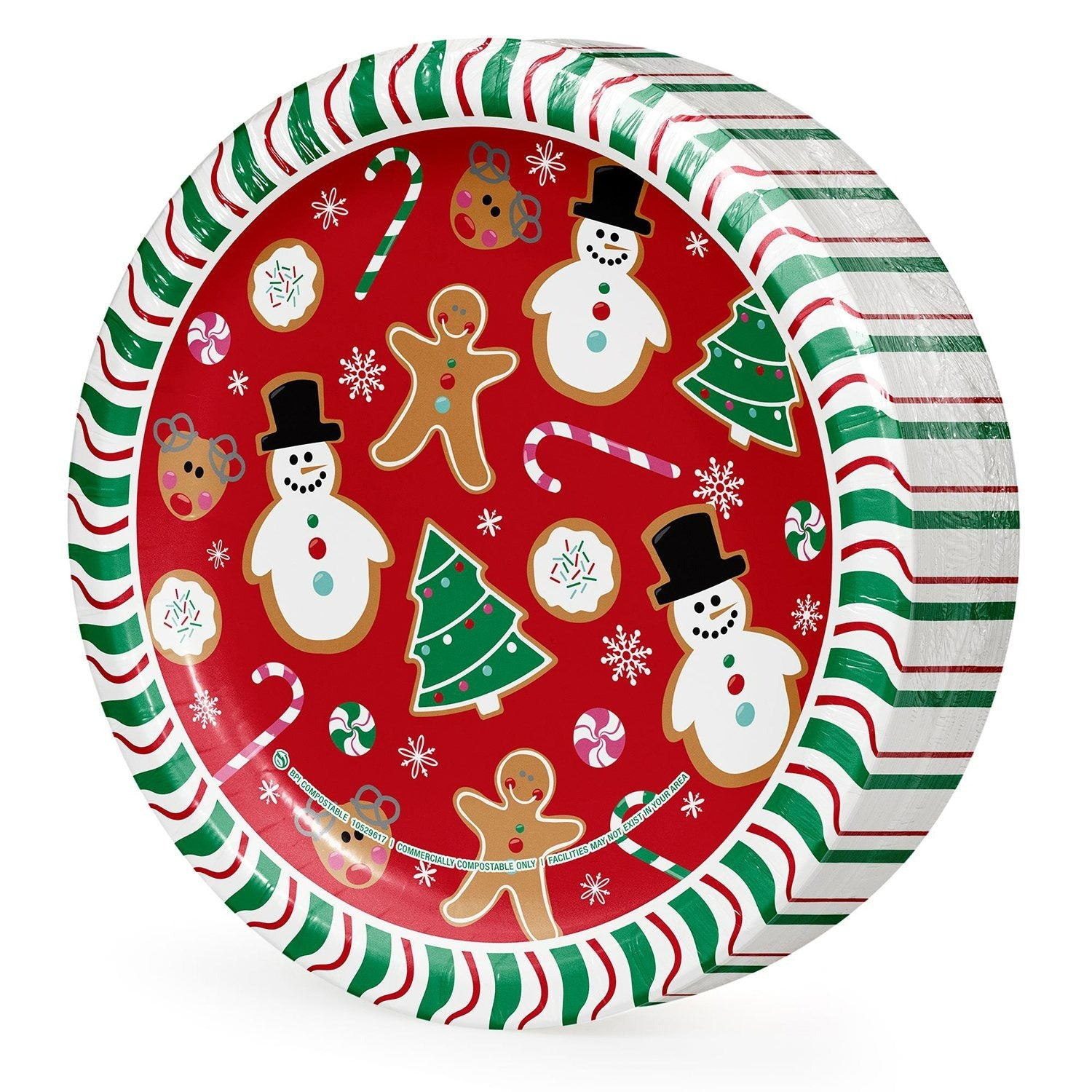 Member's Mark Holiday Dinner Paper Plates 10" - 85ct/1pk