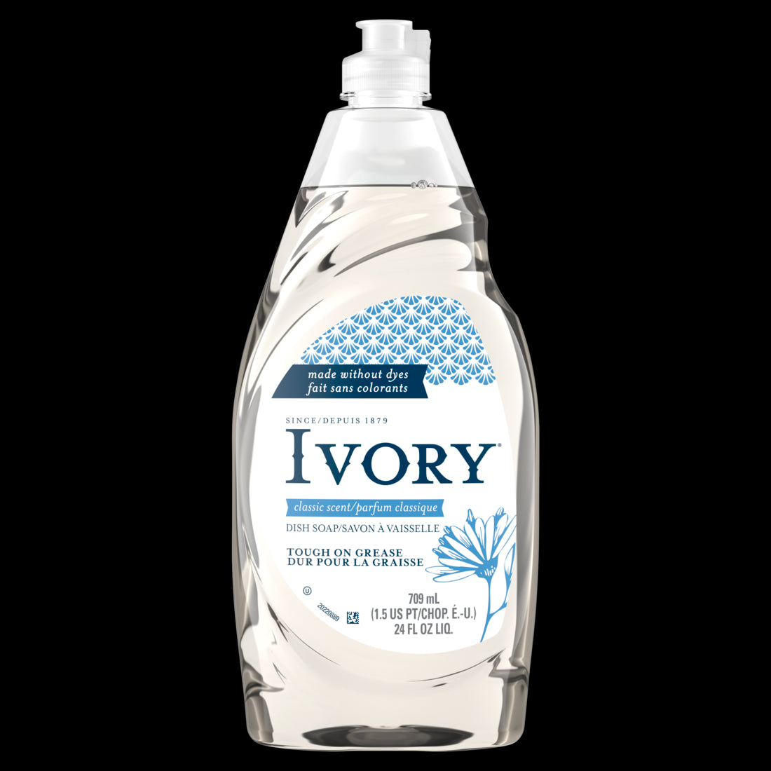 Ivory Classic Dish Soap Dishwashing Liquid Original - 24oz/10pk