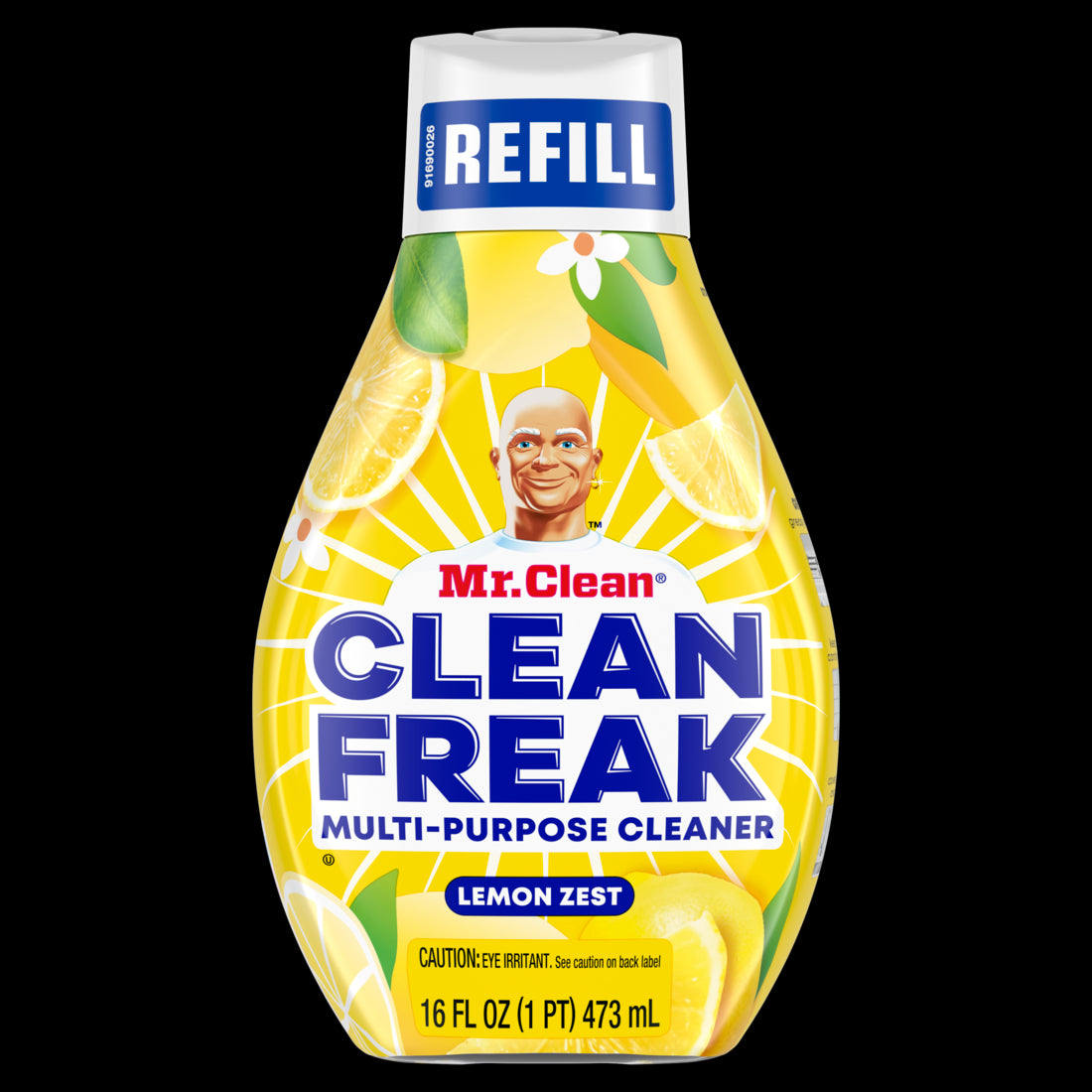 Mr. Clean Clean Freak Deep Cleaning Mist Multi-Surface Spray Lemon Zest Scent 1 Refill - 16oz/6pk