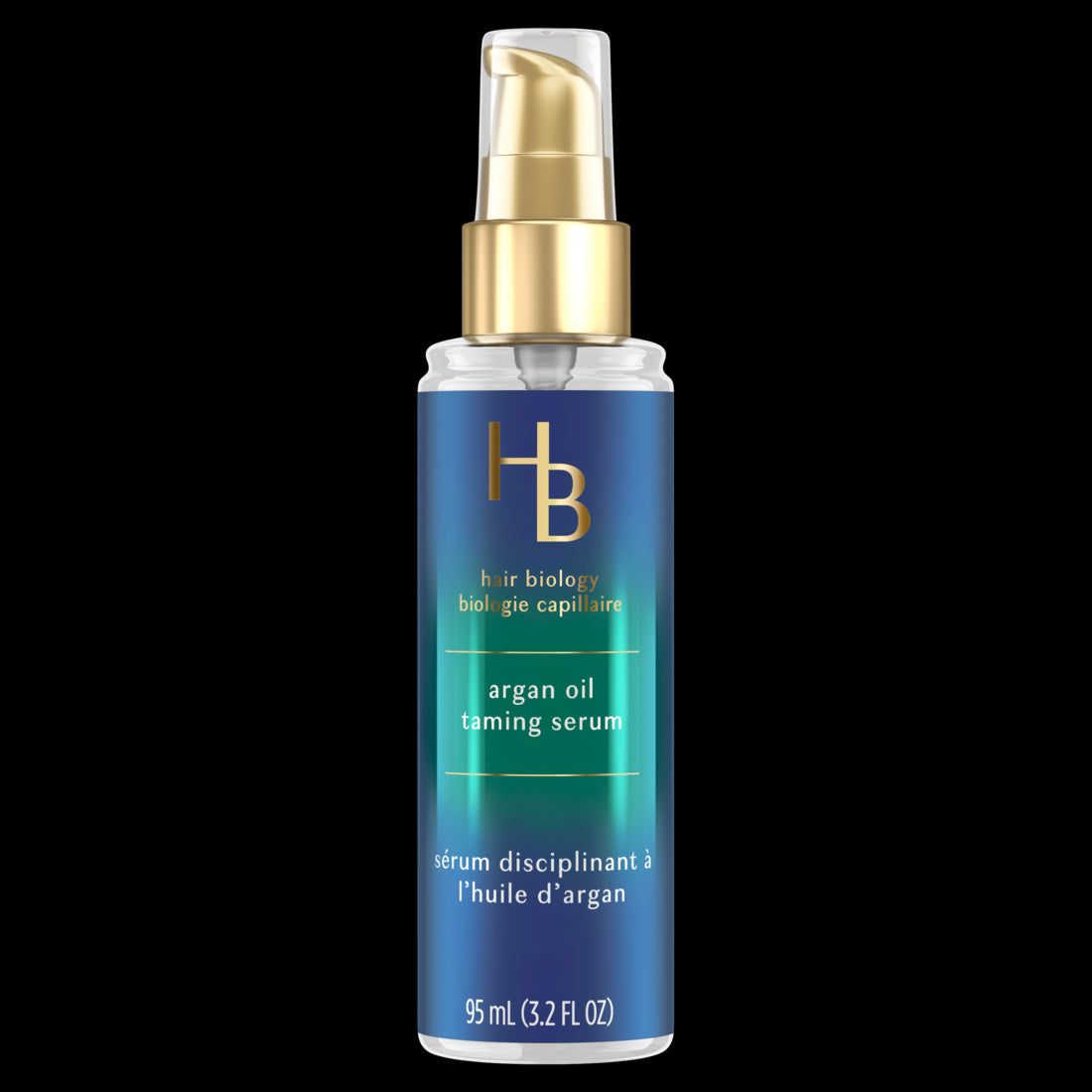 Hair Biology Argan Oil Taming Serum with Biotin for Dull Frizzy or Dry Hair - 3.2oz/12pk