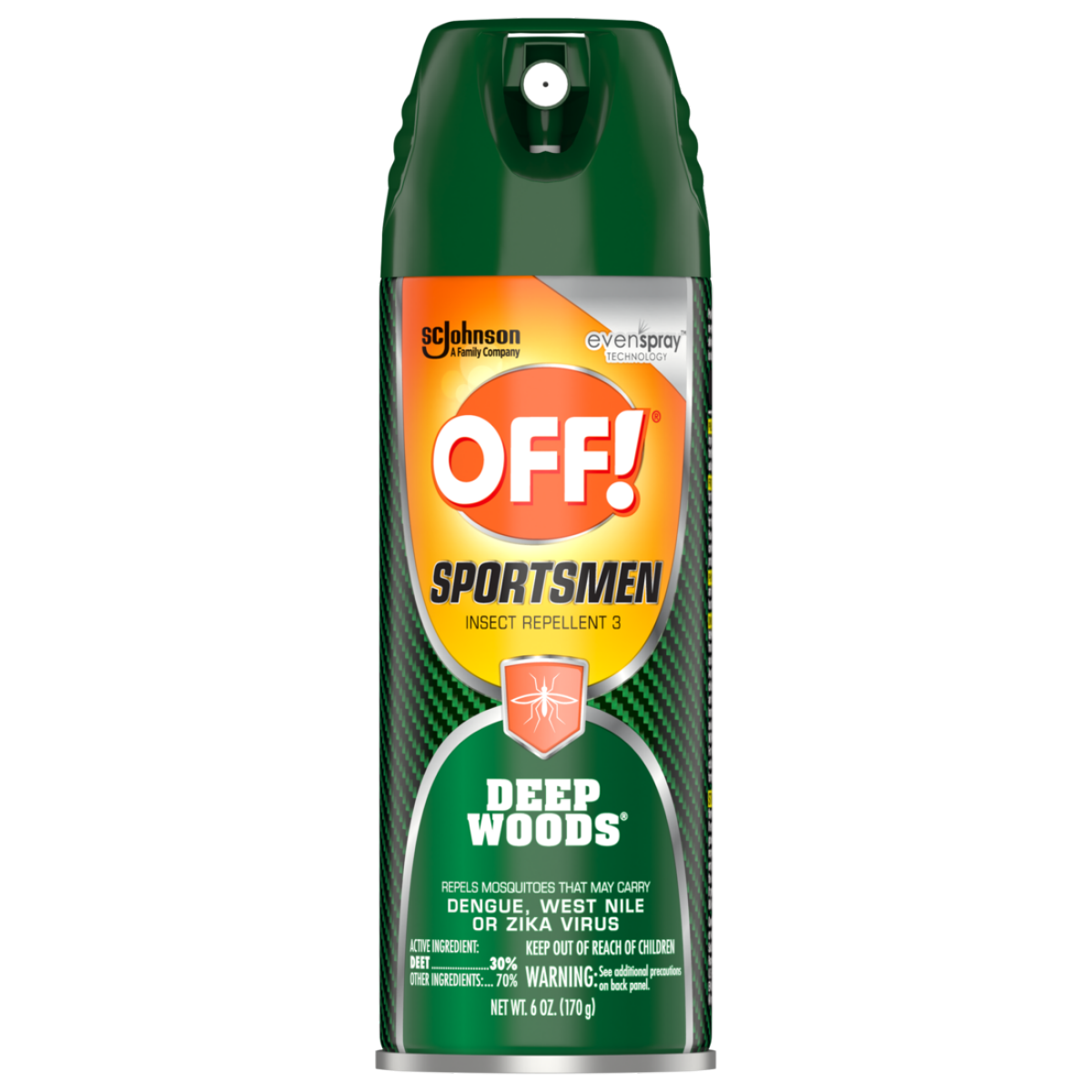 Off! Deep Woods Sportsmen Aerosol - 6oz/12pk