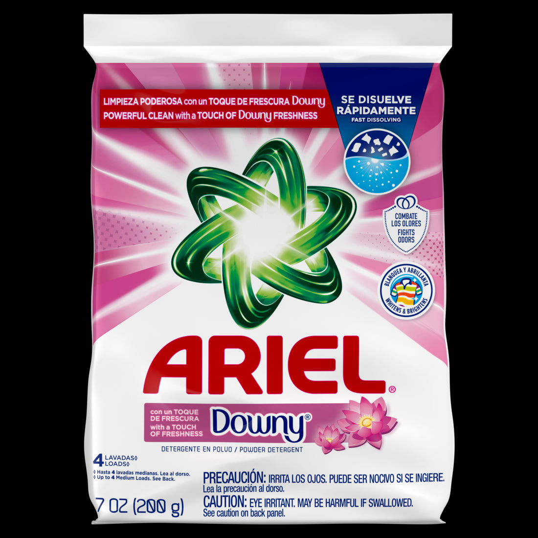 Ariel with a Touch of Downy Freshness Powder Laundry Detergent 0.2kg 4 Loads - 7oz/48pk