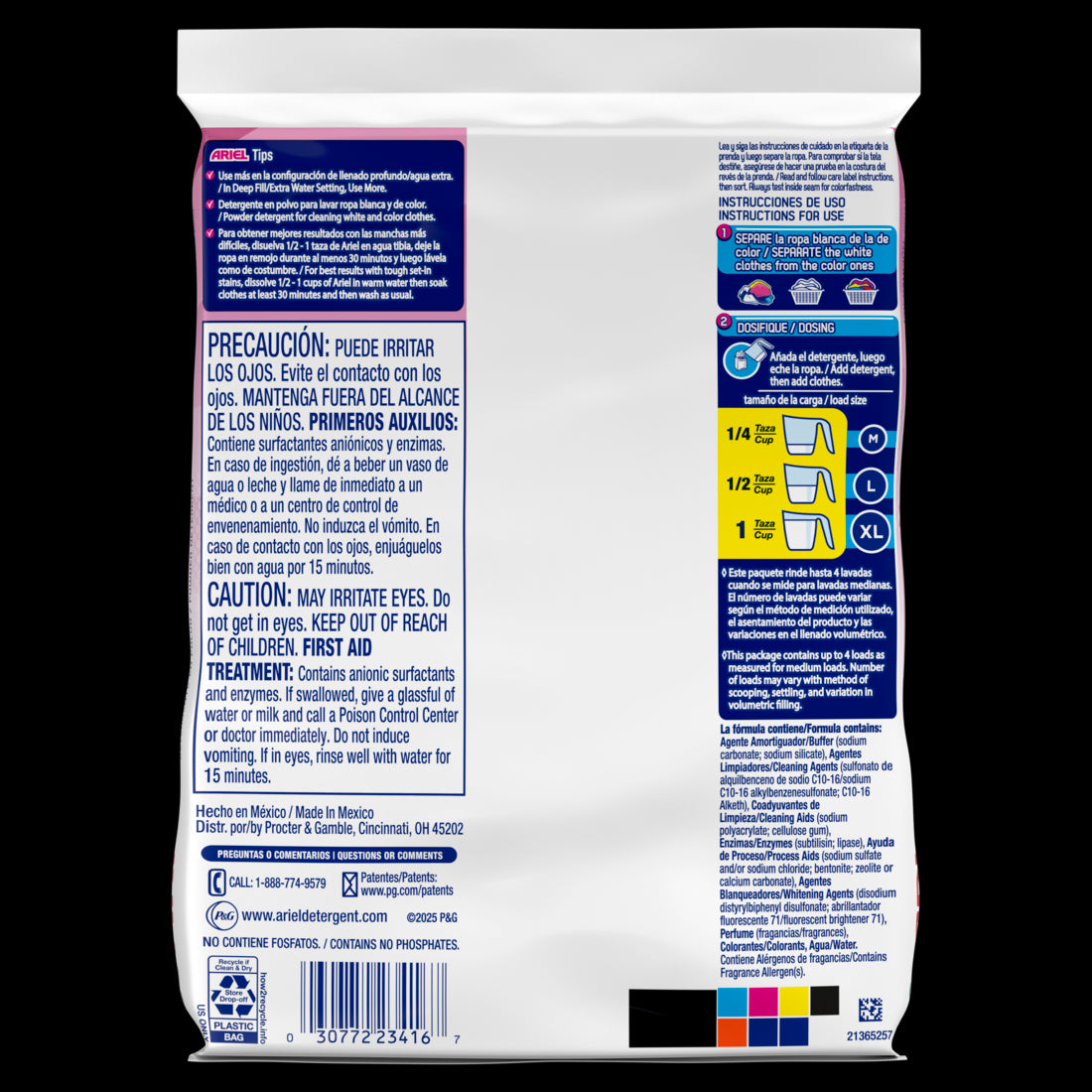 Ariel with a Touch of Downy Freshness Powder Laundry Detergent 0.2kg 4 Loads - 7oz/48pk