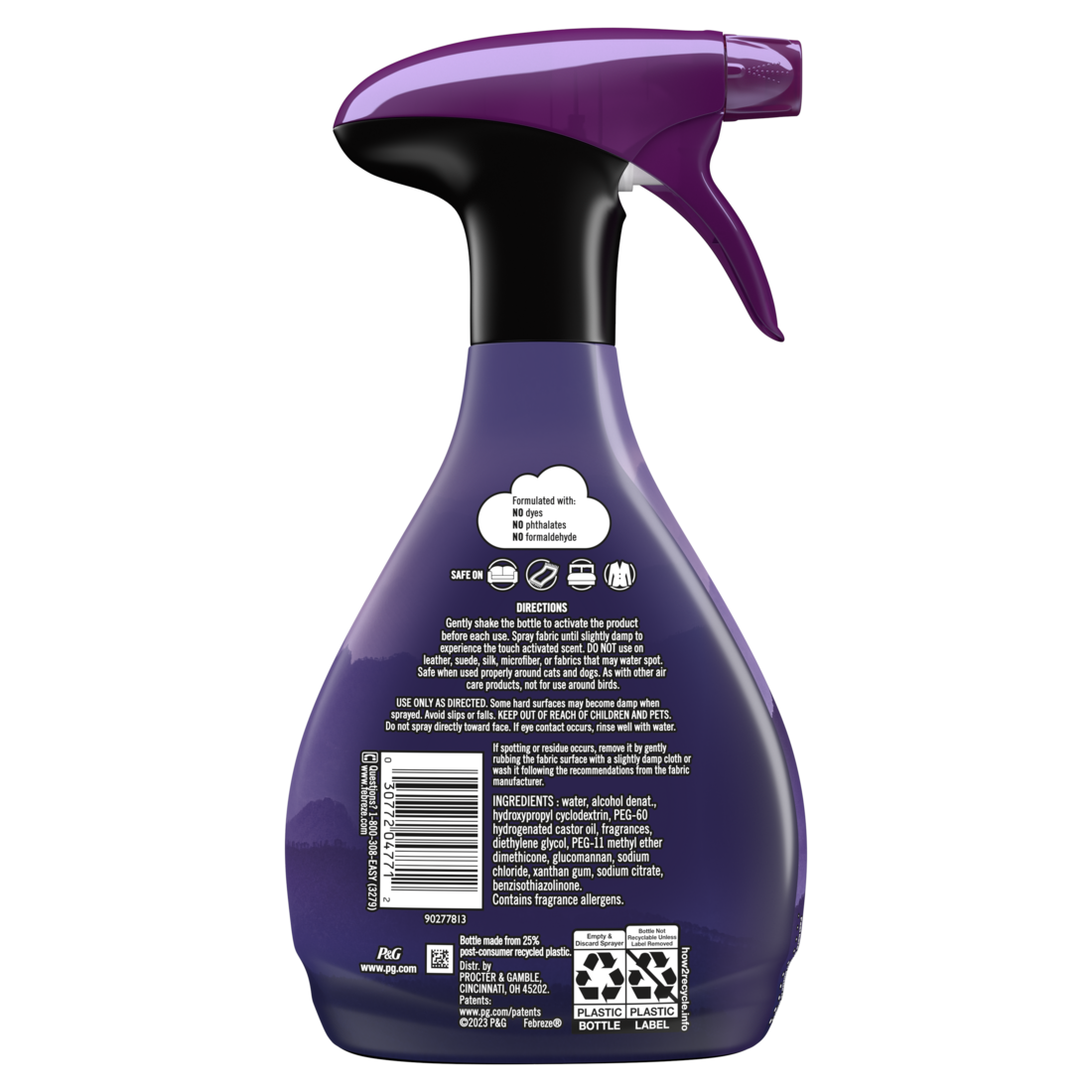 Febreze Touch Fabric Spray Mountain - 16.9oz/6pk