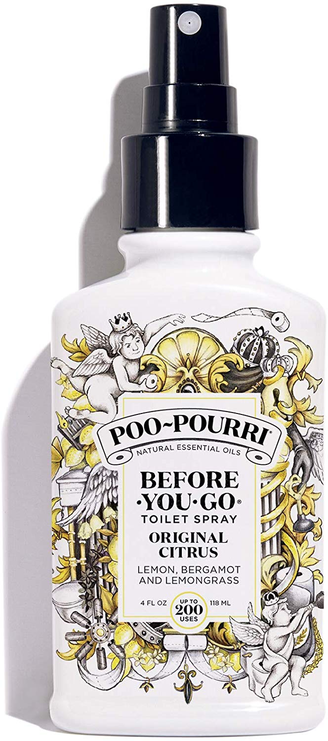 Poo-Pourri Before-You-Go Toilet Spray Original Citrus Scent-4oz/72pk