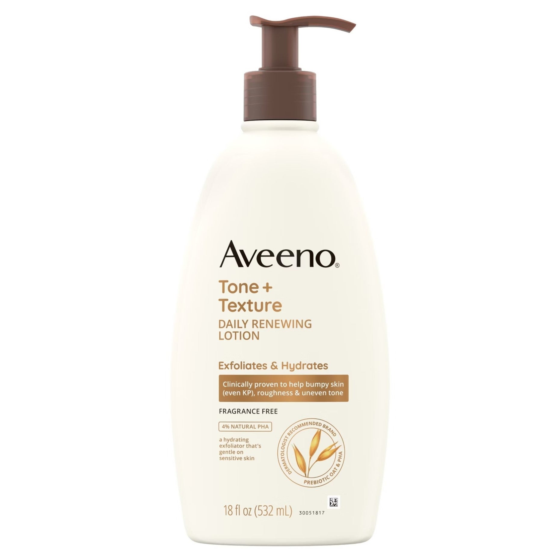 Aveeno Daily Renewing Body Lotion Fragrance Free - 18oz/3pk