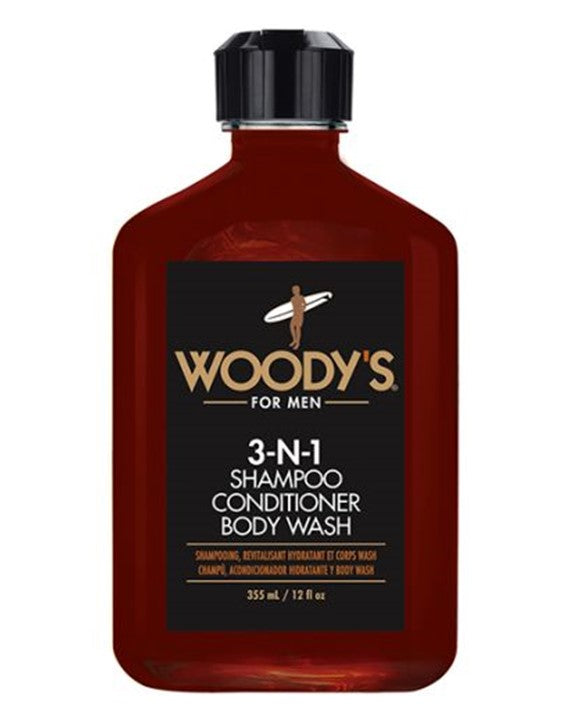 Woody's WD 3-in-1 Shampoo - 12oz/1pk