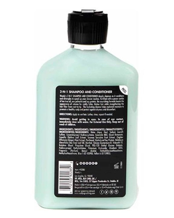 Woody's 2-n-1 Thickening Shampoo and Conditioner - 12oz/1pk