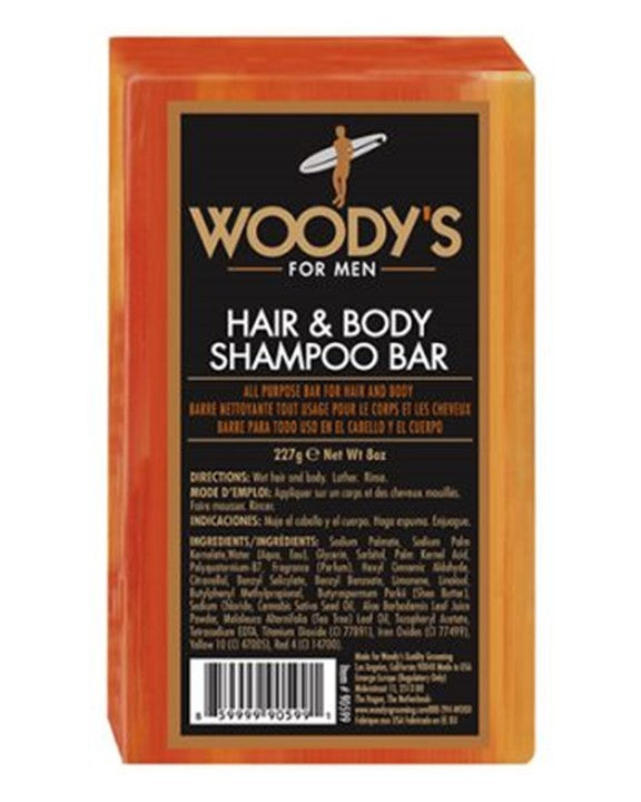 Woody's Hair and Shampoo Body Bar - 8oz/1pk