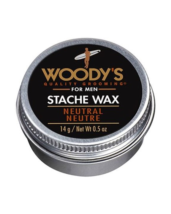 Woody's Neutral Stache Wax - 0.5oz/1pk