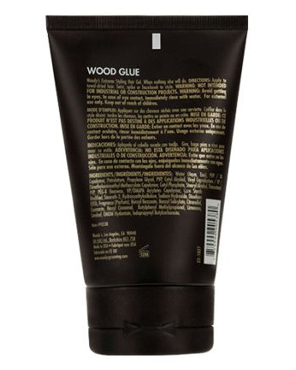 Woody's Wood Glue Extreme Styling Hair Gel - 4oz/1pk