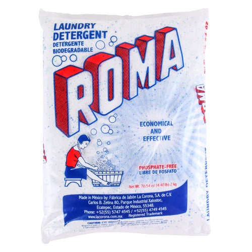 Roma Detergent Powder (2kg / 4.4lb) - 70.54oz/10pk