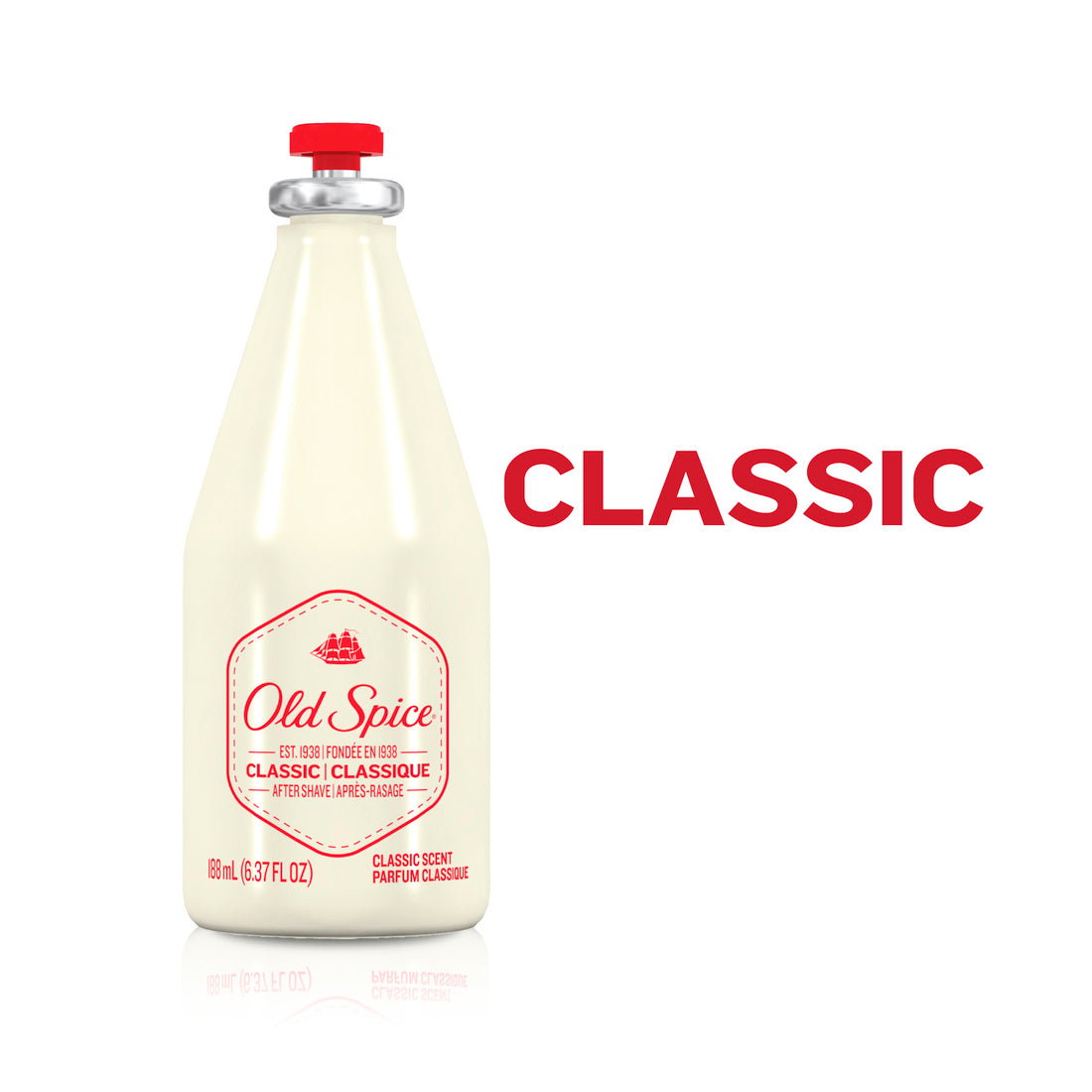 Old Spice Classic Scent Men'S After Shave - 6.37oz/12pk