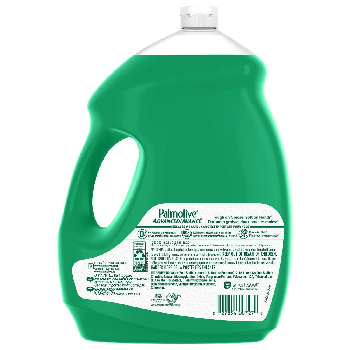 Palmolive Advanced Hand Dish Liquid Soap - 145oz/4pk