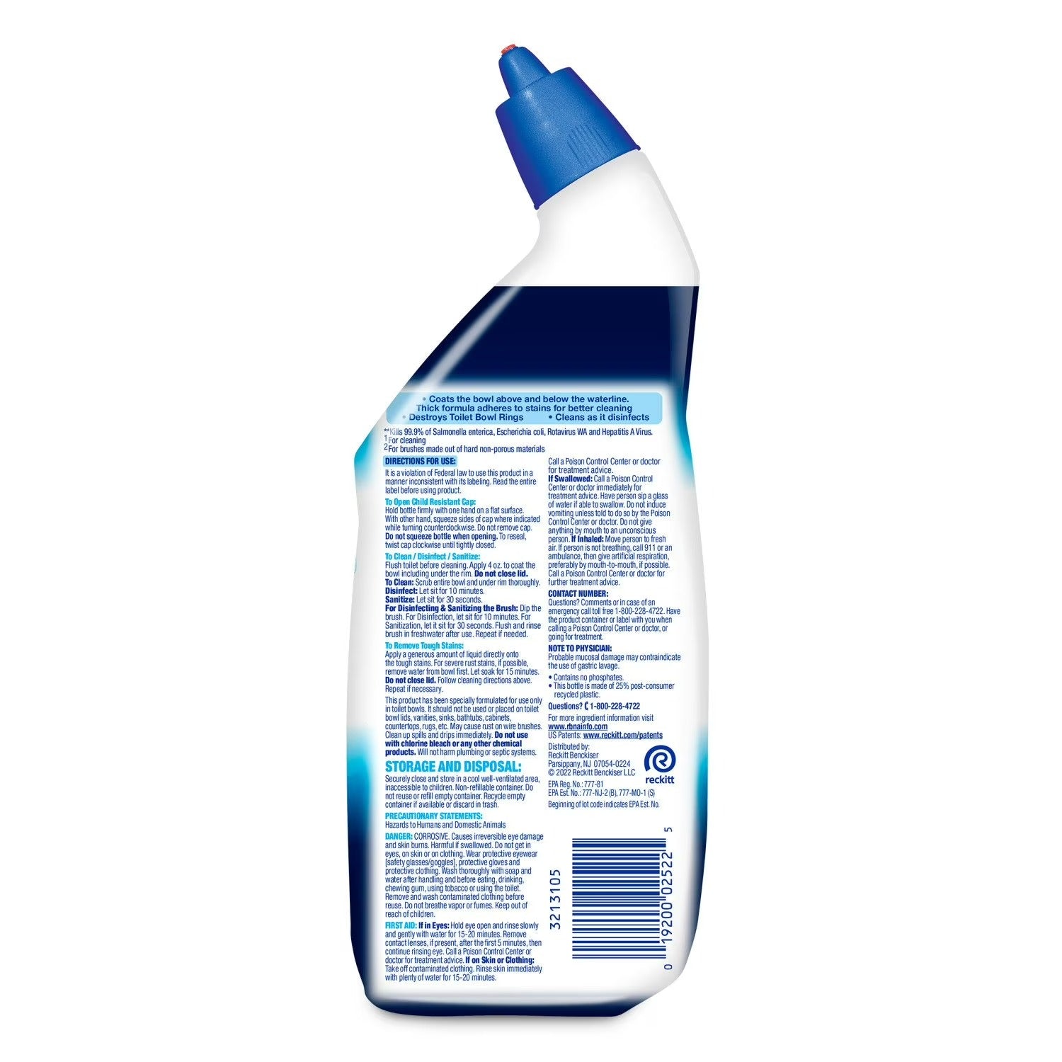 Lysol Advanced Toilet Bowl Gel Cleaner - 32oz/4pk