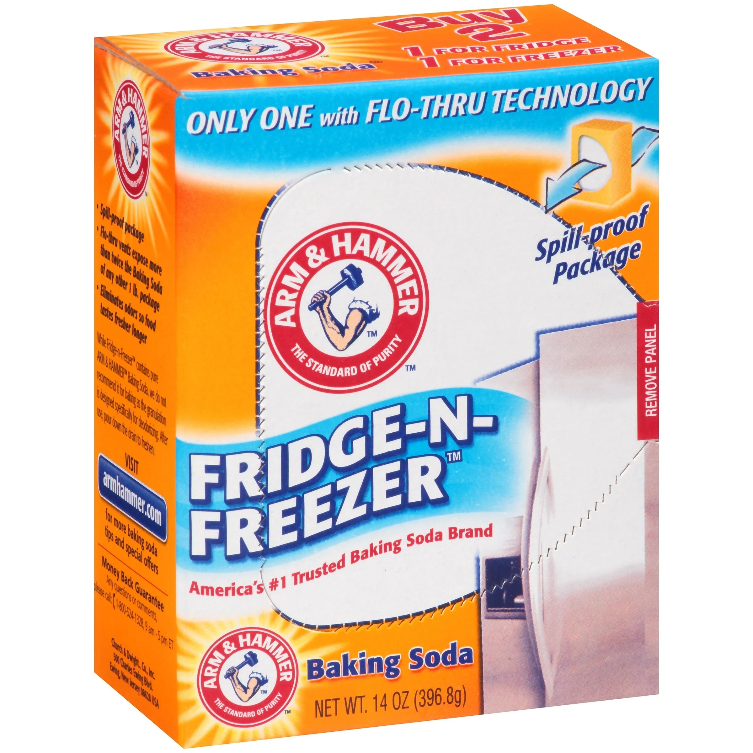 Arm & Hammer Baking Soda Fridge-n-Freezer - 14oz/12pk