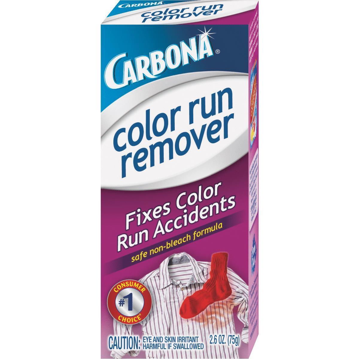 Carbona Color Run Remover Single Garment-2.6oz/12pk