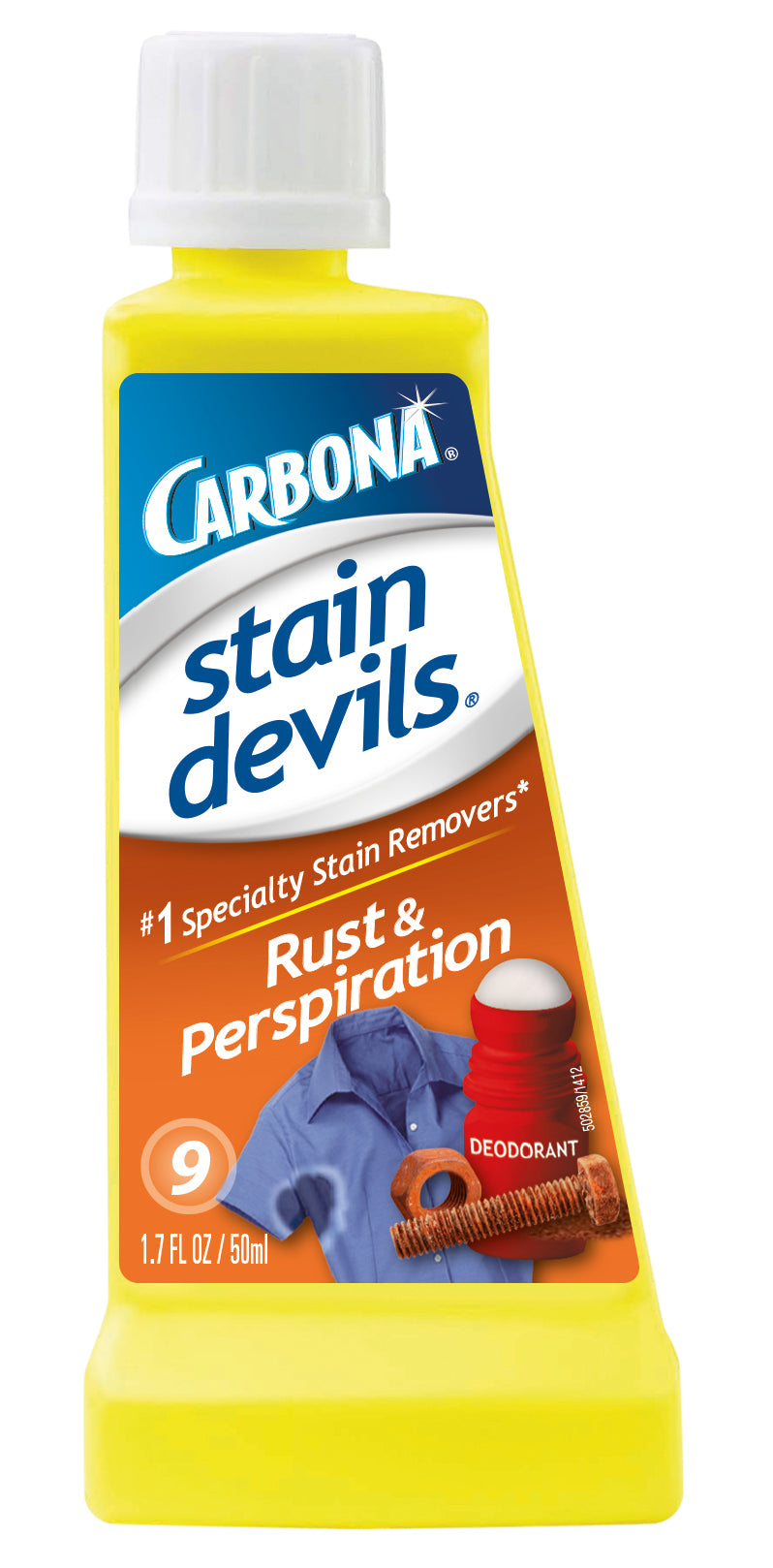 Carbona Stain Devils #9 Rust and Perspiration-1.7oz/24pk