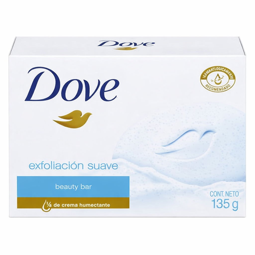 DOVE SOAP EXFOLIATING BLUE BAR - 4.75oz/48pk