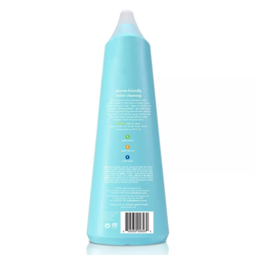 Method Anti Bacterial Toilet Cleaner Spearmint - 24oz/6pk