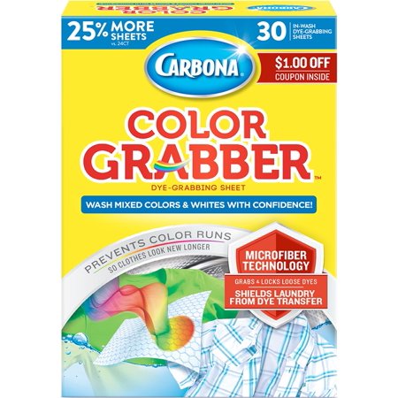 Carbona Color Grabber Disposable Microfiber Cloths-30ct/12pk