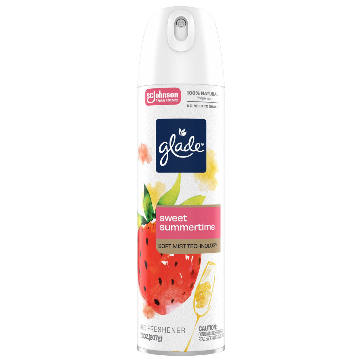 Glade Aerosol - Sweet Summertime - 7.3oz/6pk