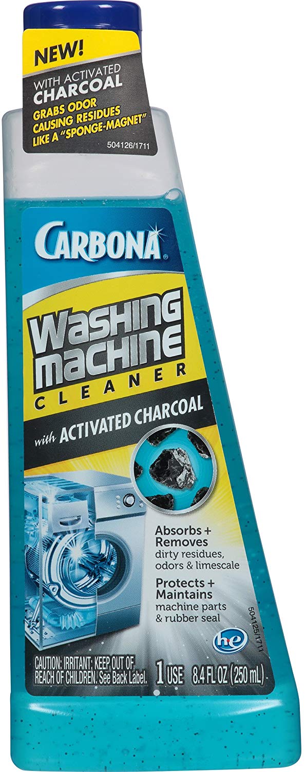 Carbona NEW! Washing Machine Cleaner with Activated Charcoal-8.4oz/6pk