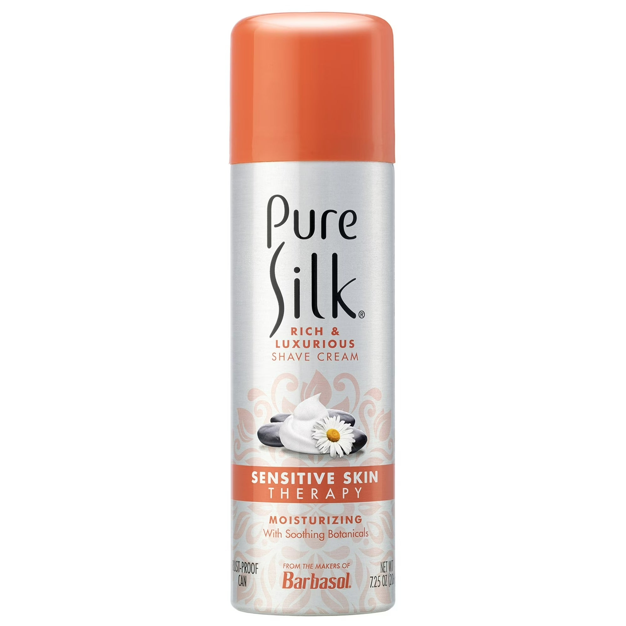 Pure Silk Shave Cream Sensitive Skin Therapy 206g - 7.25oz/6pk