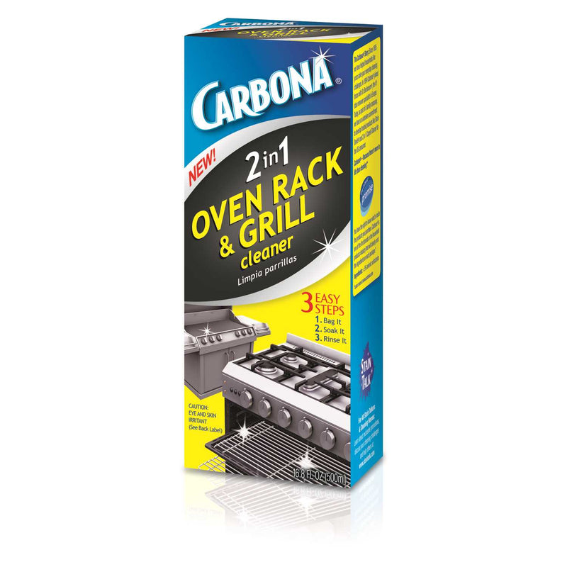 Carbona 2 in 1 Oven Rack and Grill Cleaner-16.8oz/6pk