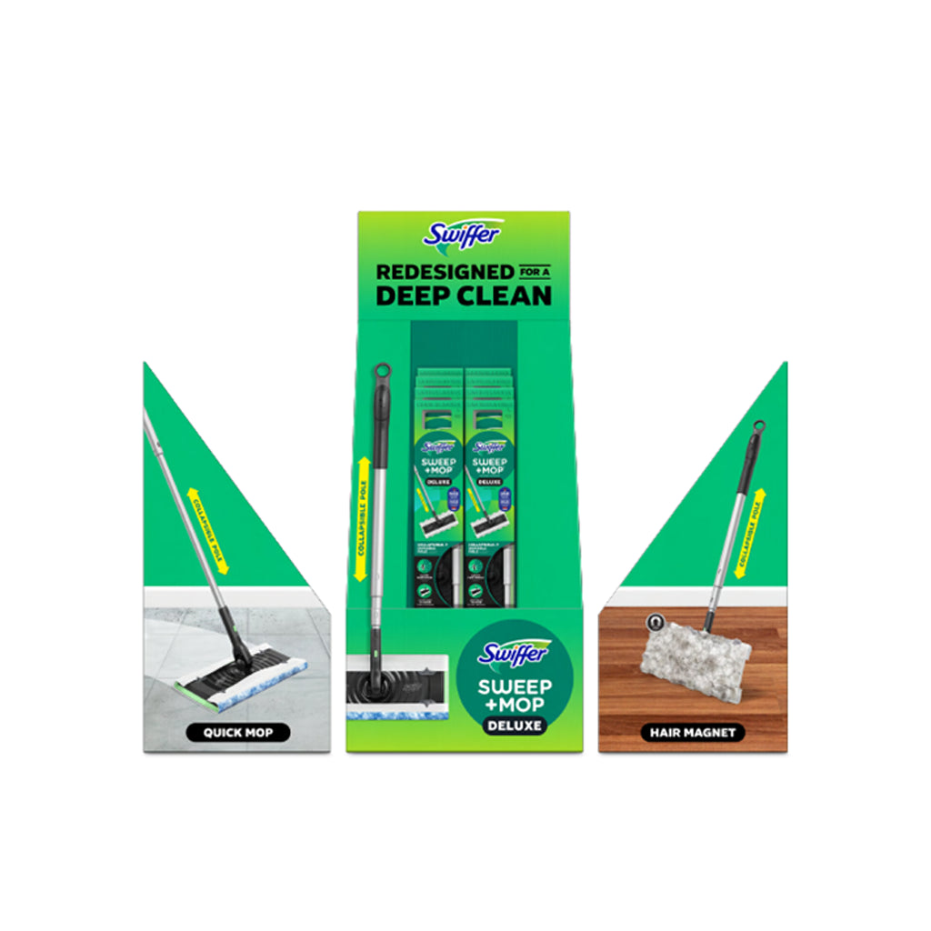 Swiffer Deluxe PS FD Nat - 6pk