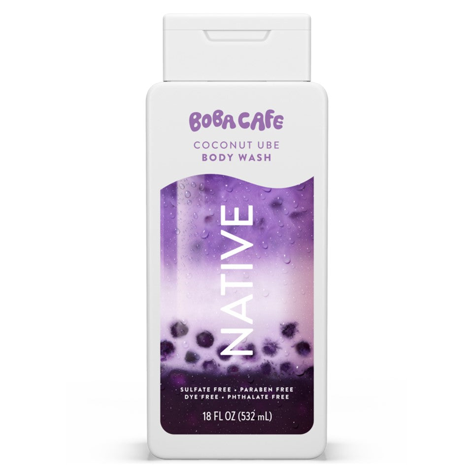 Native Limited Edition Coconut Ube Body Wash - 18oz/6pk