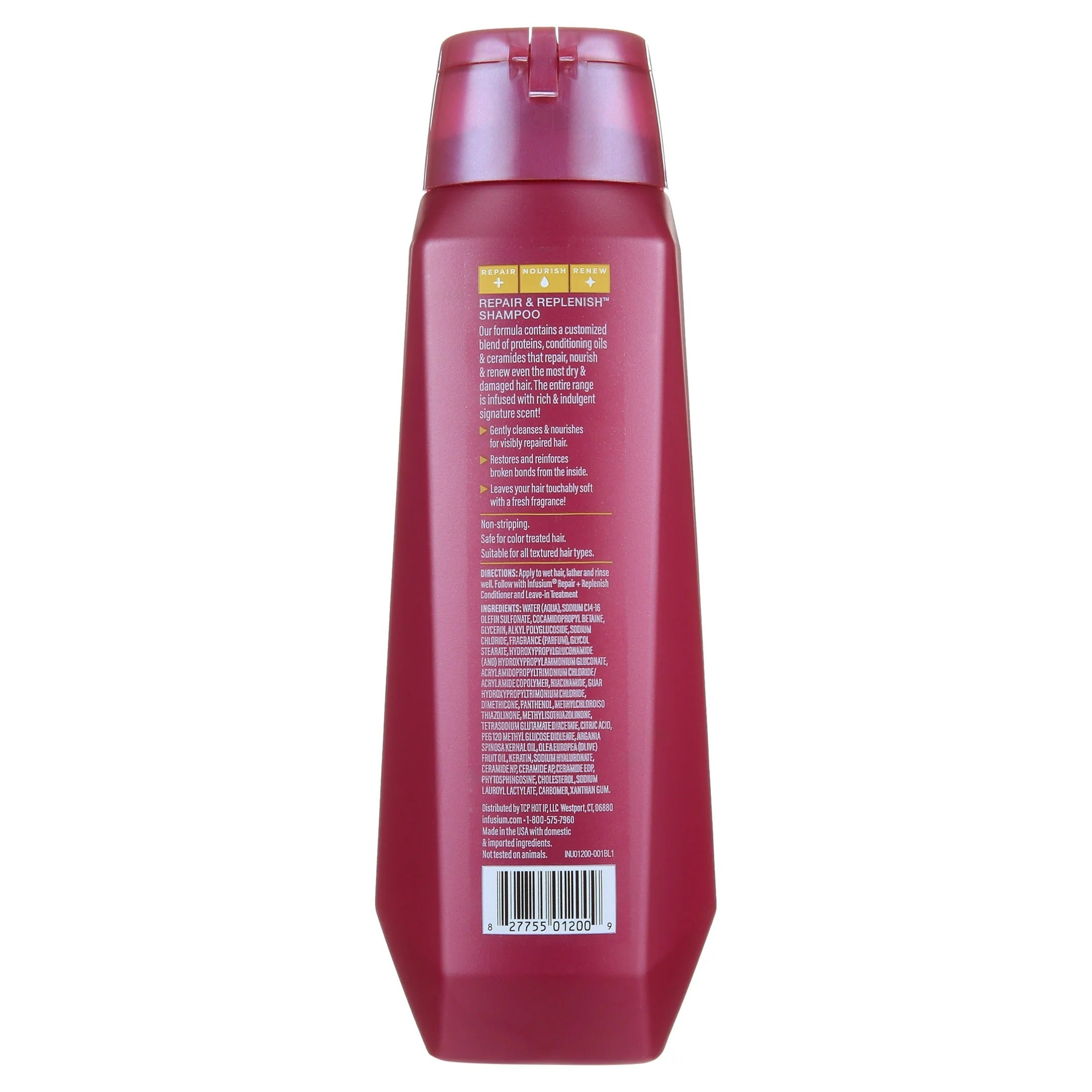 INFUSIUM SHAMPOO REPAIR & REPLENISH - 13.5oz/6pk